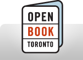 May Day comic Canada interview - Open Book Toronto logo